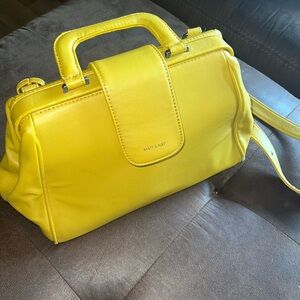 Matt & Nat Vibrant Yellow Satchel